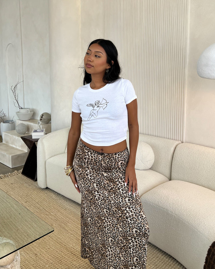 Spot On Leopard Maxi Skirt - Marmol Boutique