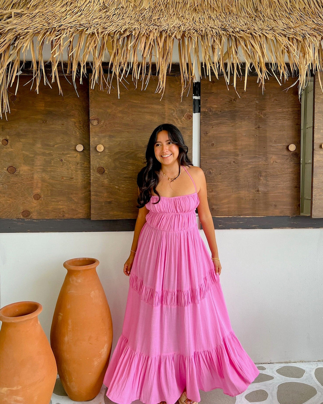 Strawberry Fields Maxi Dress - Marmol Boutique