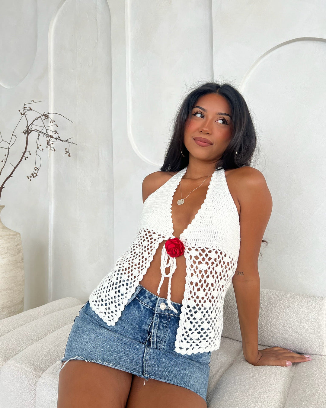 Summer Away Crochet Knit Top - Marmol Boutique